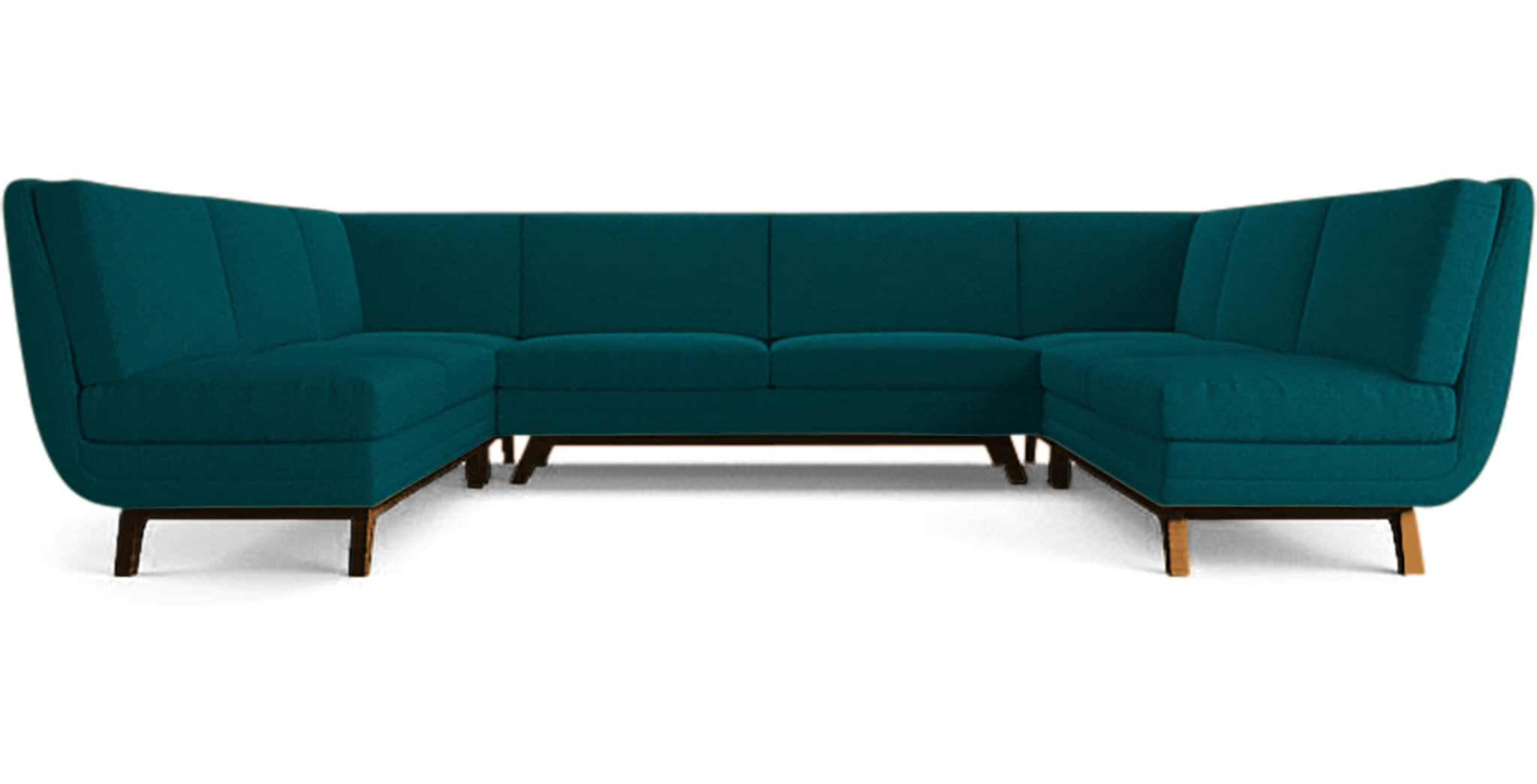 Calhoun Armless U-Sofa Sectional (5 piece)